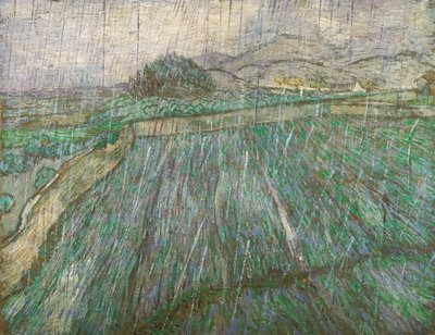 Lluvia de Vincent van Gogh